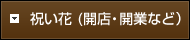 祝い花（開店・開業など）